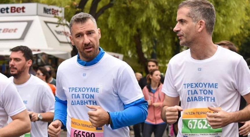 Έτρεξαν μαζί Σεϊταρίδης - Μπακογιάννης στο Μαραθώνιο! (pics)