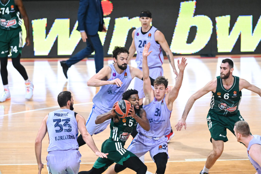 Παναθηναϊκός - Μπαρτσελόνα 82-85 (Highlights/vid)