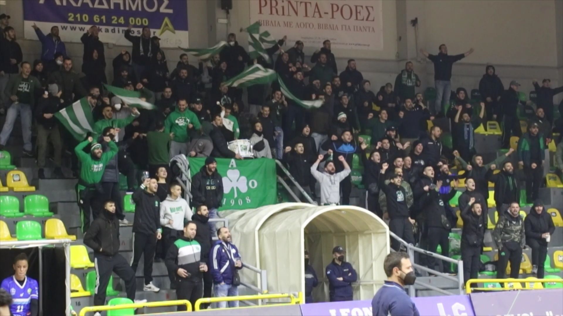 Παναθηναϊκός: Χαζεύει η Ευρώπη - Μοναδική παράσταση από τη Θύρα 13 (vid)