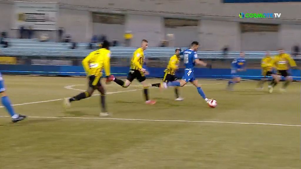 Μεγάλη ευκαιρία η Λαμία με Ταϊρόν, απόκρουση από τον Σιαμπάνη (vid)