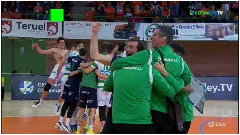 ΤΡΕΛΑ: Ο πόντος πρόκρισης του Παναθηναϊκού και οι έξαλλοι πανηγυρισμοί (vid)