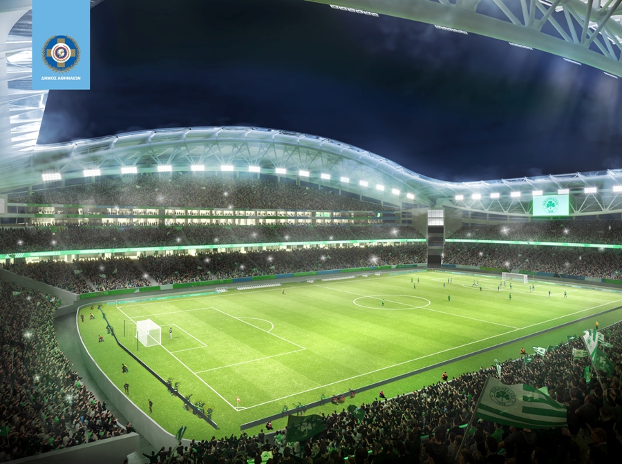 Παναθηναϊκός: Πώς θα είναι το νέο γήπεδο στον Βοτανικό (pics)