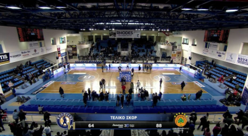 Κολοσσός Ρόδου - Παναθηναϊκός 64-88 (Highlights / Video)