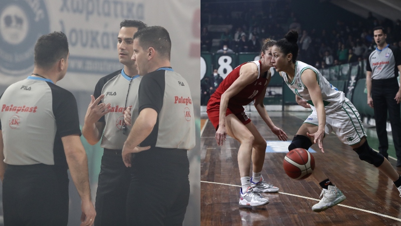 «Ληστεία» στο ντέρμπι: Φάουλ, βήματα... τεχνική ποινή στην Καπογιάννη! (vid)