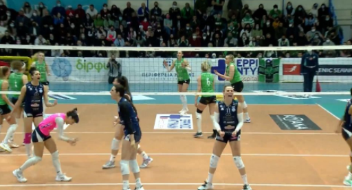 Τελικός Κυπέλλου: Έτσι κατέκτησε το πρώτο σετ η Σαντορίνη (vid)