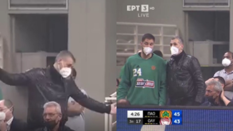 Οι αντιδράσεις του Διαμαντίδη και τα... ιδιαίτερα στον Γιόβιτς (vid)