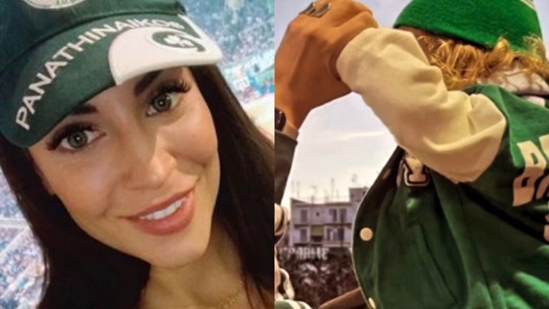 Η Φελίσια Λαπάτη πήρε τον γιο της για πρώτη φορά στη Λεωφόρο και έφερε... γούρι! (pic)