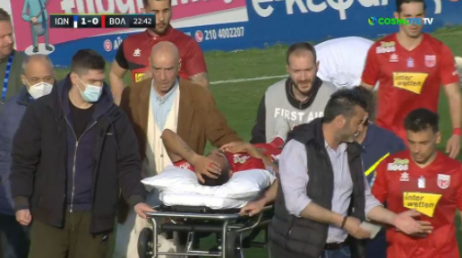 Σοκ στο Ιωνικός - Βόλος, έπεσε αναίσθητος στο έδαφος ο Ρομέρο! (vid)