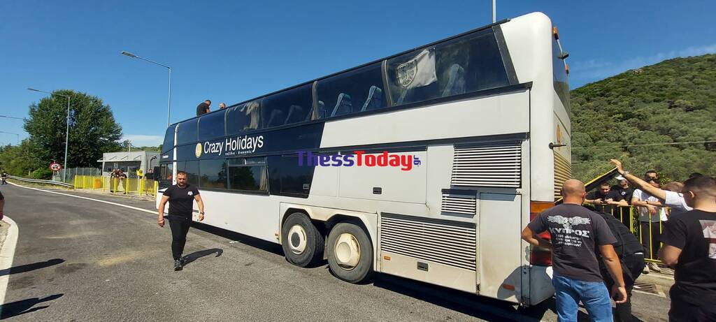 ΠΑΟΚ: «Έμεινε» λεωφορείο με οπαδούς λίγο πριν την Λαμία