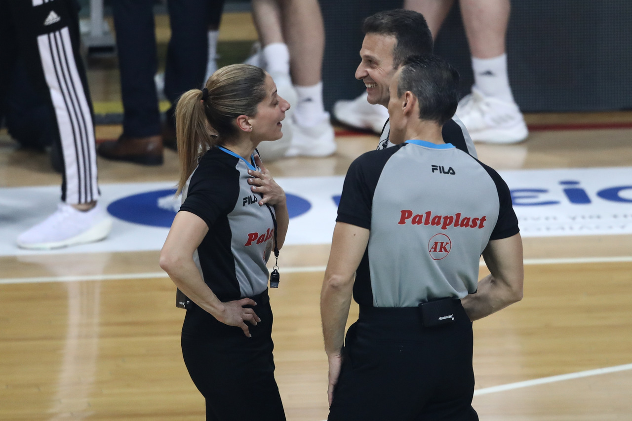 Τρεις διεθνείς διαιτητές στον πέμπτο ημιτελικό Παναθηναϊκός-Λάρισα