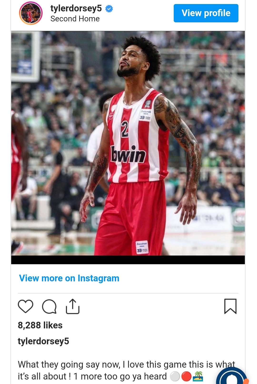 Νέα πρόκληση Ντόρσεϊ: Χαρακτήρισε «δεύτερο σπίτι» του το ΟΑΚΑ!