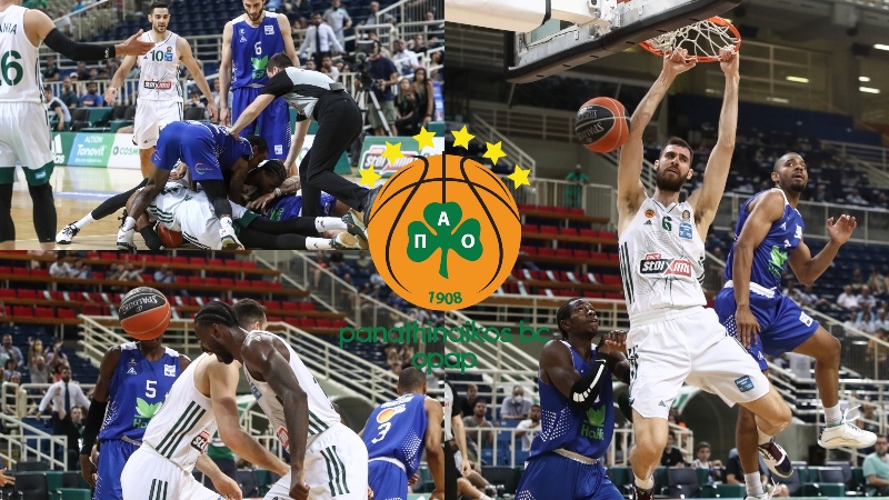 Προβάδισμα 2-1 ο Παναθηναϊκός, «κλειδώνει» θέση στους τελικούς! (vid)