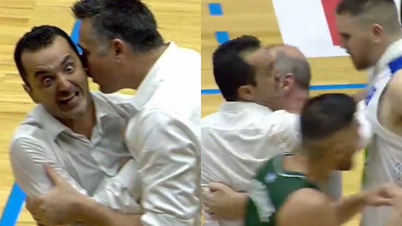 «Φρίκαρε» από τα αίσχη ο Βόβορας - Τον έσπρωξαν στο φινάλε και εκείνος πήρε... ανάποδες! (vid)