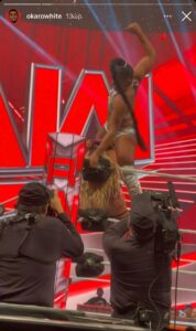 Παρακολούθησε WWE ο Οκάρο Γουάιτ! (pic)