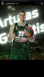 Φόρεσε τα πράσινα ο Γκουντάιτις (pic)