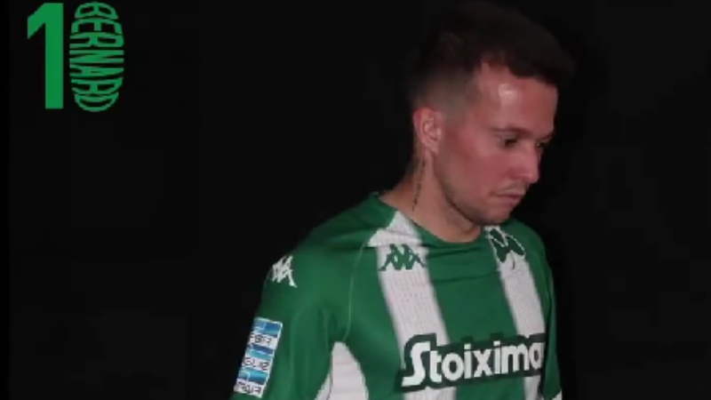 Ο «μάγος» Μπερνάρντ κάνει τα κόλπα του στην κάμερα της ΠΑΕ Παναθηναϊκός (vid)