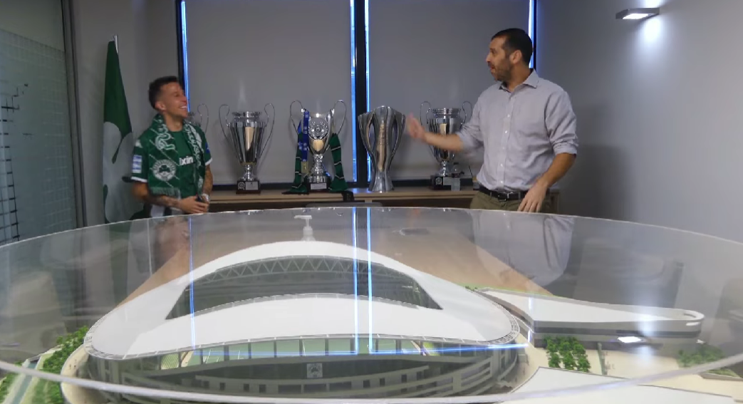 Πρώτη μέρα Μπερνάρντ: Αεροδρόμιο, υπογραφές... Βοτανικός! (vid)