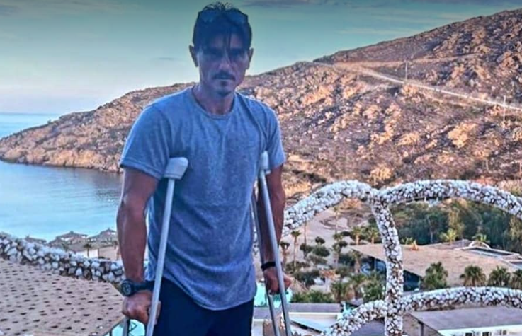 Ατύχημα για Δημήτρη Γιαννακόπουλο - Το μήνυμα και οι ευχές (pic)