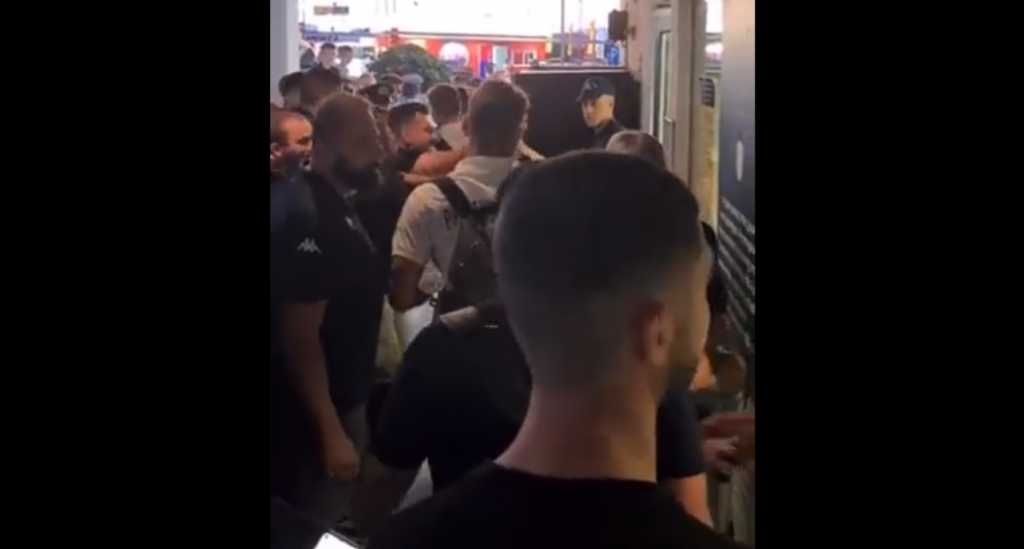 Χαμός στην Κρήτη - Θερμή υποδοχή οπαδών του Παναθηναϊκού στην ομάδα! (vid)