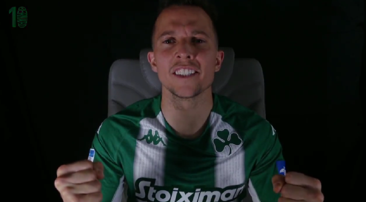 Νέο βίντεο - Έσφιξε γροθιές ο Μπερνάρντ: «Πάμε πράσινοι!» (vid)