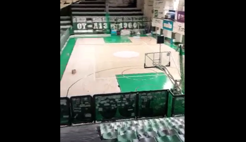 Το νέο εντυπωσιακό παρκέ στο «Παύλος Γιαννακόπουλος»