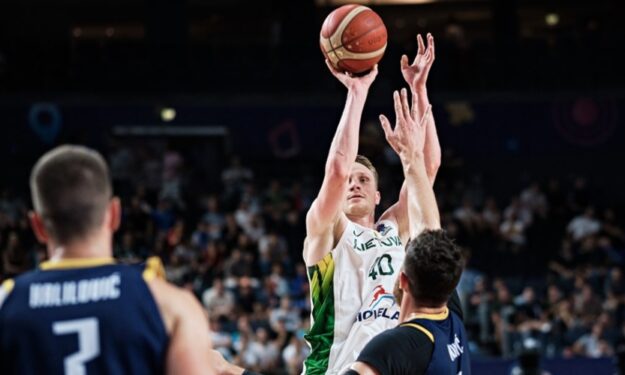 Παναθηναϊκός: Τα όργια του Γκριγκόνις στο Eurobasket (vid)