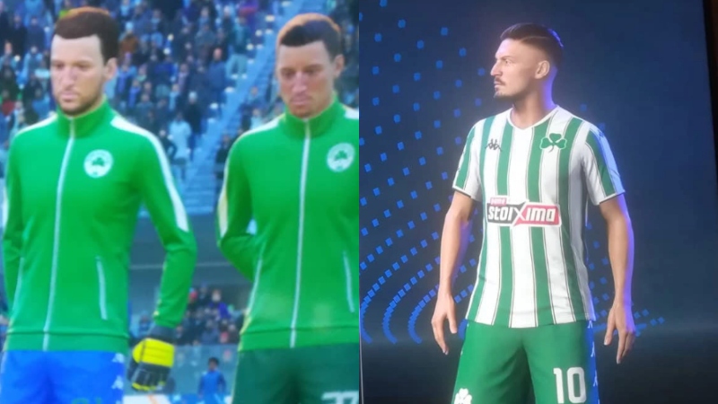 Ο Παναθηναϊκός στο FIFA 23 - Οι πρώτες εικόνες με παλιούς και νέους (pics)