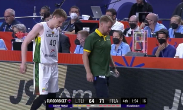 Ανησυχία στον Παναθηναϊκό, τραυματίστηκε ο Γκριγκόνις (vid)