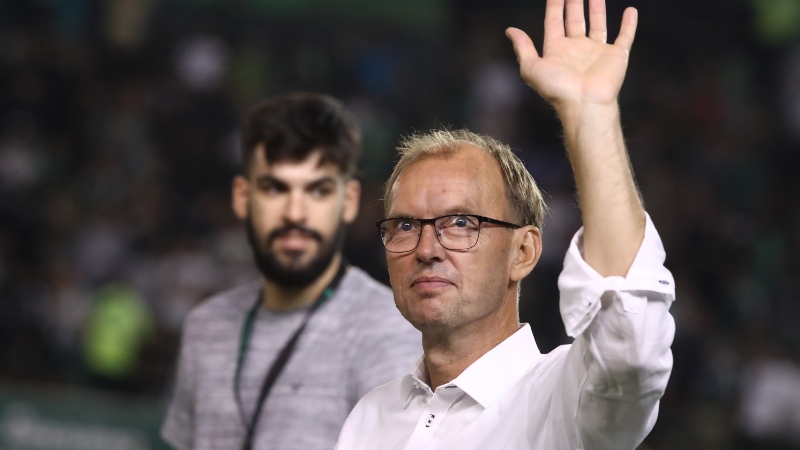 Παναθηναϊκός: Βραβεύτηκαν Χένρικσεν, Μπασινάς, Αποστολάκης και Φύσσας στη Λεωφόρο (vid)