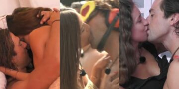 Ασυγκράτητο ζευγάρι στο Love Island - Τα παθιασμένα φιλιά μπροστά σε όλους! (vids)