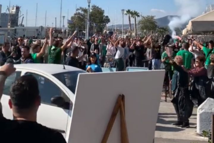 Πράσινη παράνοια στο Βόλο - Δείτε τι συμβαίνει αυτή την ώρα (pics-vid)