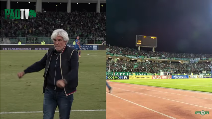 Παρασκήνιο: Δείτε τις αντιδράσεις του Γιοβάνπβιτς στα γκολ