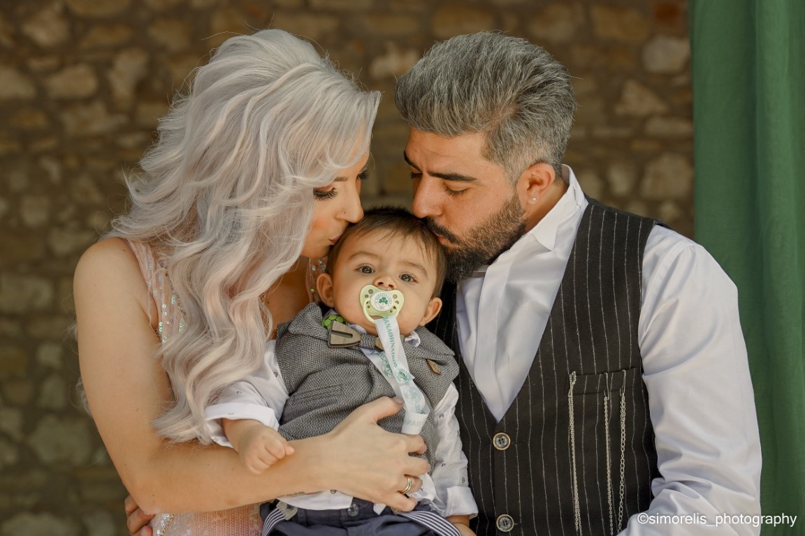 Βαφτίστηκε ο Νικόλας στα χρώματα του… Παναθηναϊκού (pics)