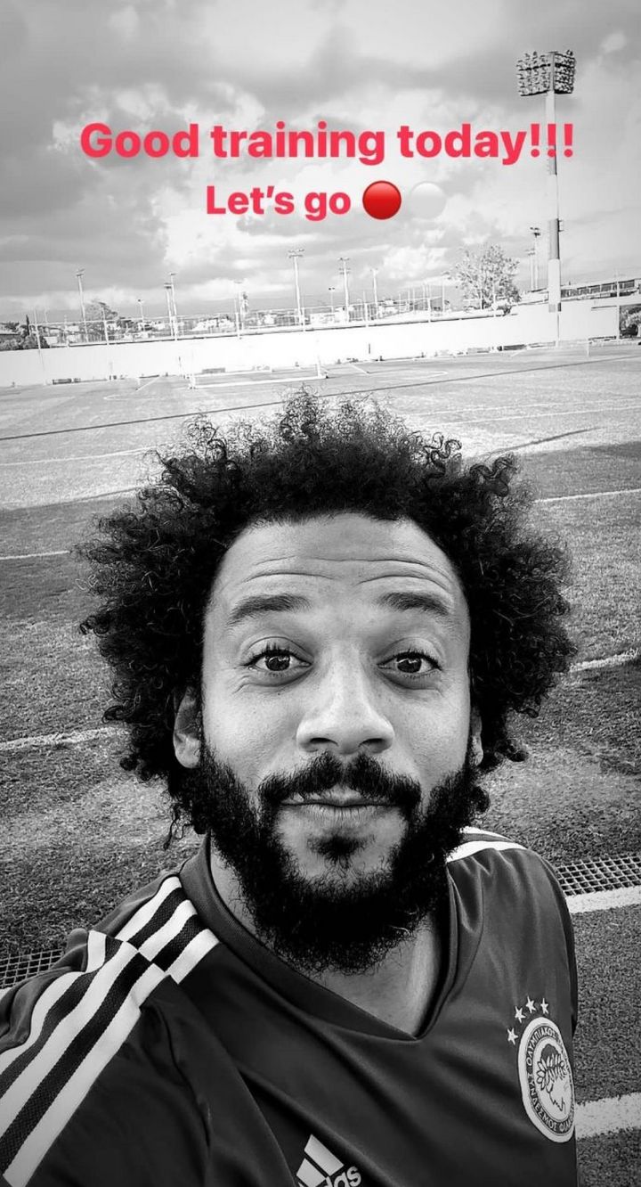 Η ανάρτηση του Μαρσέλο ενόψει Παναθηναϊκού: «Κάναμε καλή προπόνηση - Πάμε!» (pic)