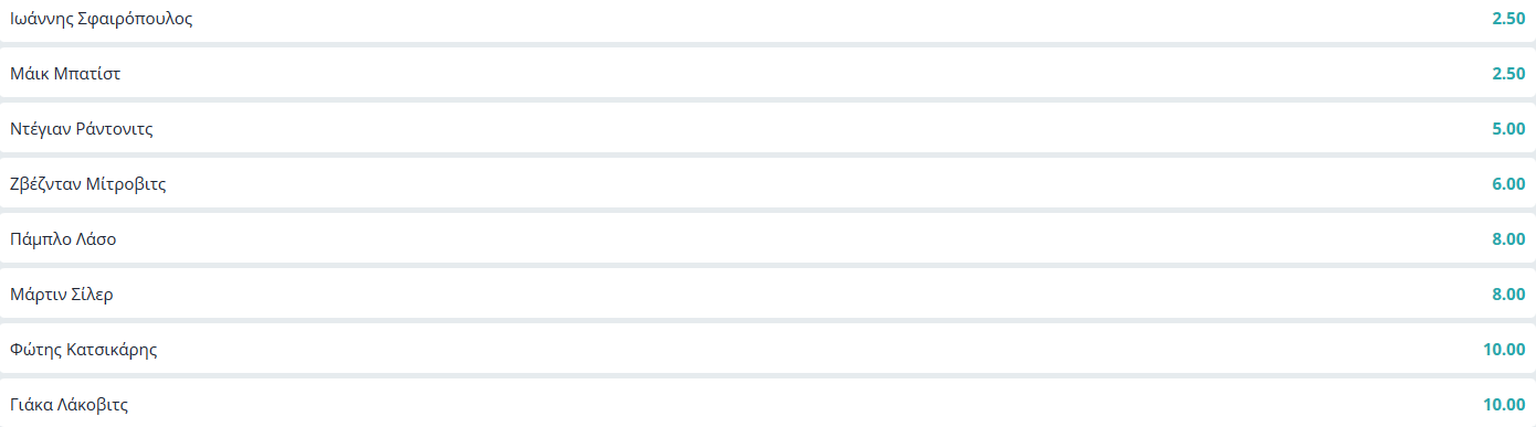 Τι λένε οι αποδόσεις: Φαβορί για τον πάγκο του Παναθηναϊκού ο Μπατίστ! (pic)