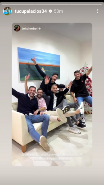 Παλάσιος: Με ποιους συμπαίκτες του γιόρτασε τα Χριστούγεννα