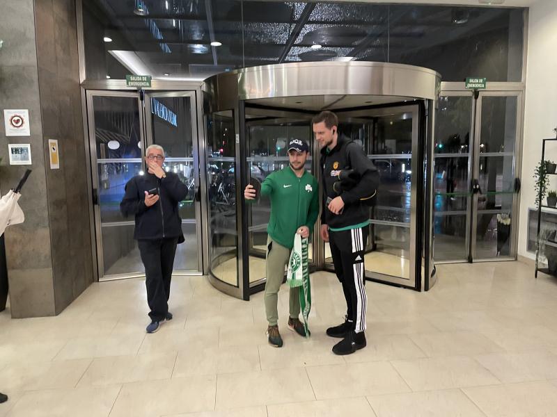 «Είμαστε περήφανοι για τον Παναθηναϊκό» (pics)