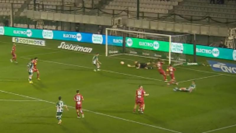 Φοβερό «σλάλομ» Κώτσιρα και διαγώνιο σουτ, δύσκολη απόκρουση από Κότνικ (vid)