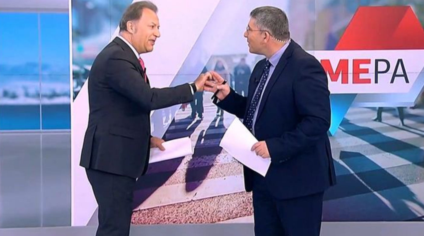 Έπος στον ΣΚΑΪ: «Τα εννέα αυτοκίνητα στο πάρκινγκ είναι του Αλαφούζου!» (vid)