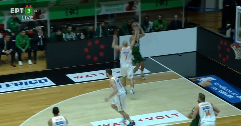 Κρύο... αίμα ο Μαντζούκας, τρομερό buzzer beater κόντρα στον Προμηθέα (vid)