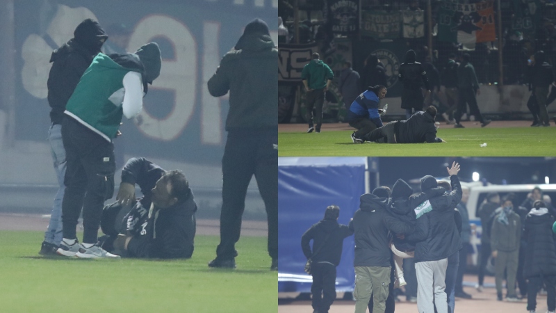 Ασθενοφόρο στο γήπεδο! Λιποθύμησαν δύο οπαδοί του Παναθηναϊκού - Καθυστέρηση στη σέντρα!
