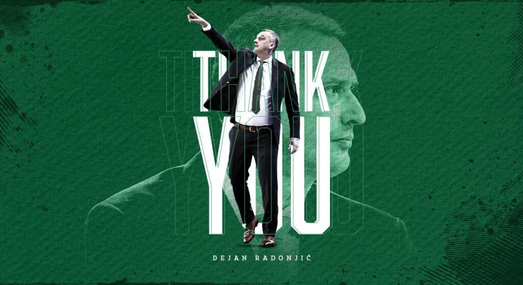 Τέλος και επίσημα ο Ράντονιτς - Η ανακοίνωση της ΚΑΕ Παναθηναϊκός