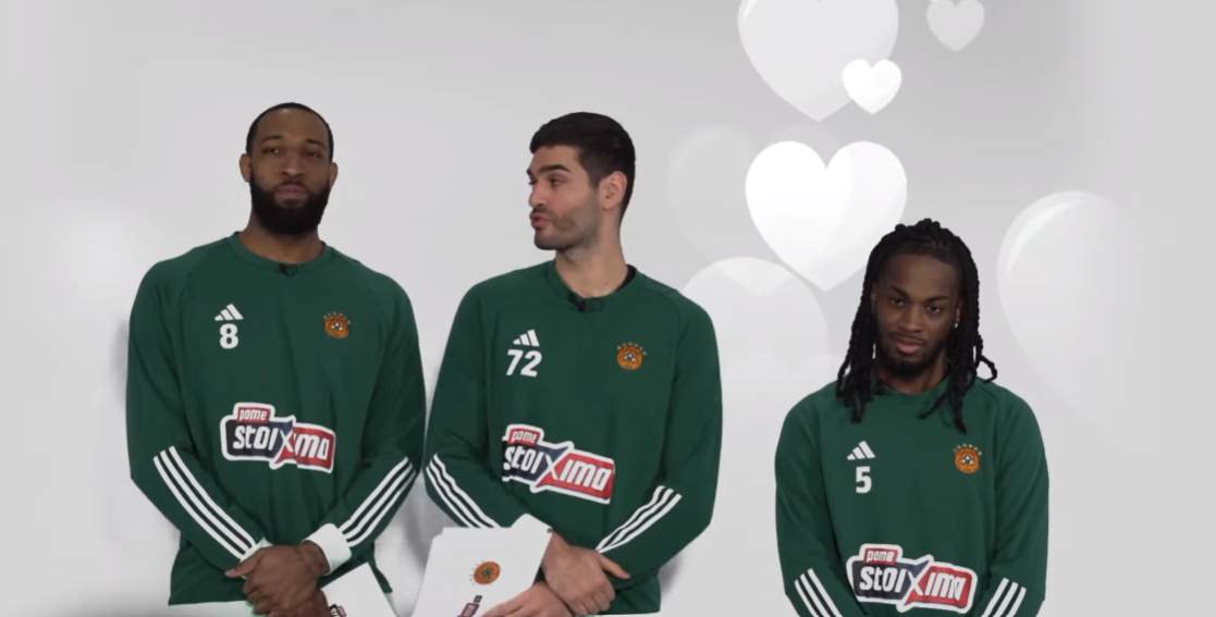 Πανέτοιμοι για τον Άγιο Βαλεντίνο - Λι και Γουίλιαμς έμαθαν το... ελληνικό φλερτ! (vid)