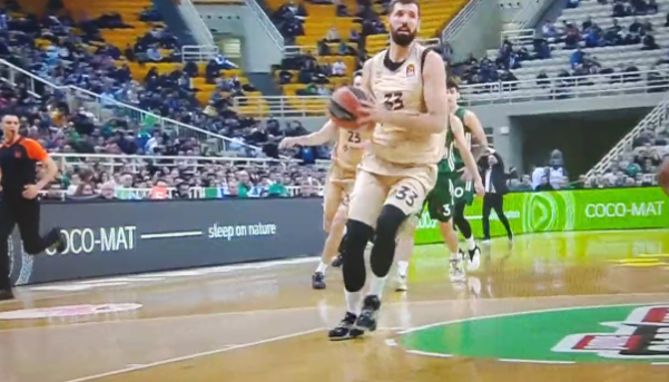 Elite... διαιτησία στην Ευρωλίγκα: Το... περπάτημα του Μίροτιτς με την μπάλα (vid)