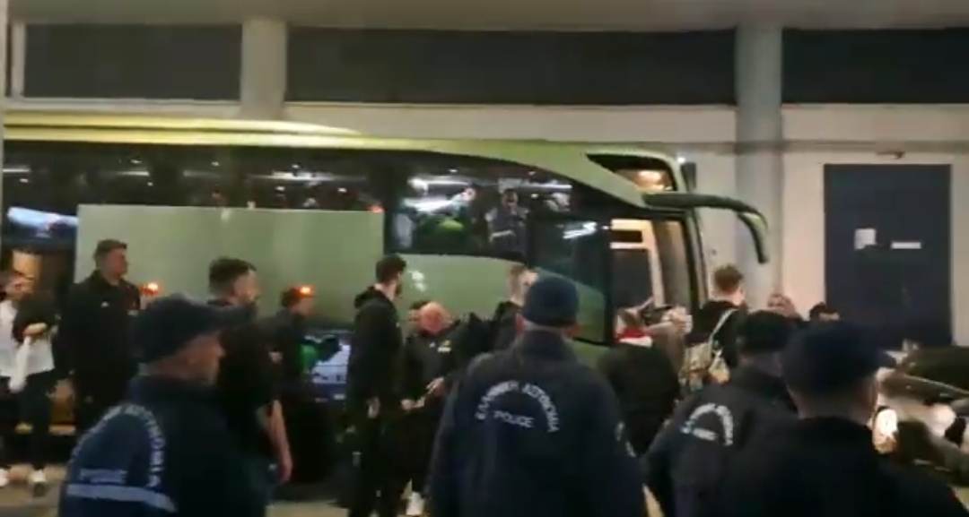 Έφτασε στο ΣΕΦ ο Παναθηναϊκός! (vid)