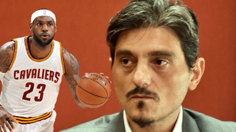 Ο Δημήτρης Γιαννακόπουλος «τάγκαρε» τον Λεμπρόν Τζέιμς! (pic)