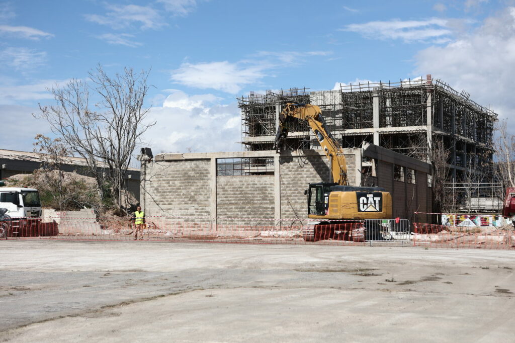 LIVE ΕΙΚΟΝΑ: Οι πρώτες εργασίες στο Βοτανικό