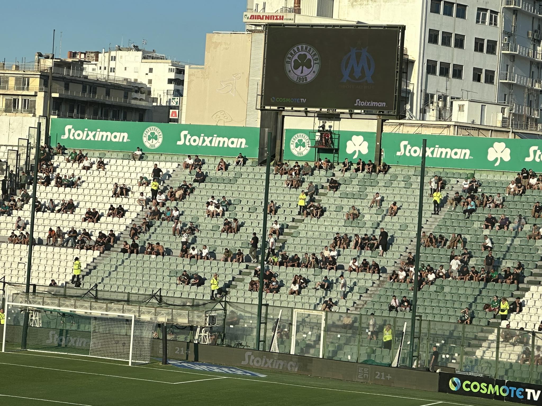 Παναθηναϊκός-Μαρσέιγ: Οι πρώτες εικόνες από τη Λεωφόρο