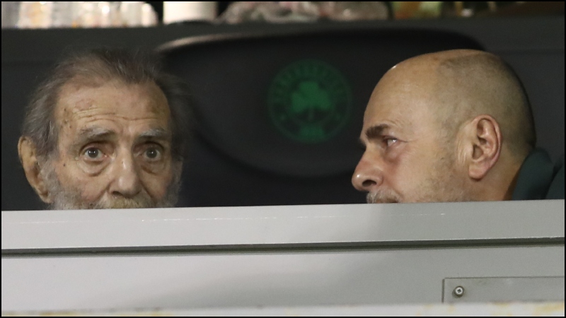 Βαρδινογιάννης και Αλαφούζος είδαν μαζί τον θρίαμβο του Παναθηναϊκού