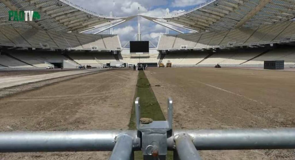 Συνεχίζονται οι εργασίες στο ΟΑΚΑ ενόψει Ευρώπης! (vid)